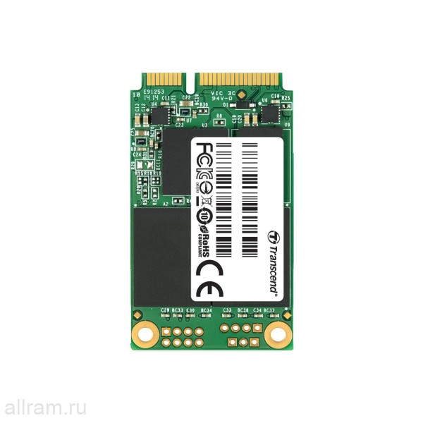 TS64GMSA452P 64GB SATAIII/mSATA SSD TLC Transcend PLP твердотельный накопитель