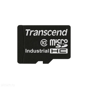 TS8GUSD220I 8GB microSDHC Industrial UHS-I U1 Transcend карта памяти