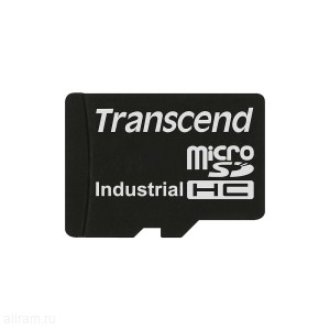 TS8GUSD230I 8GB Transcend microSDHC TLC V30 Industrial карта памяти